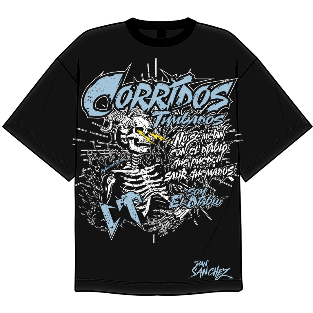 Soy el Diablo Tee "Blue"