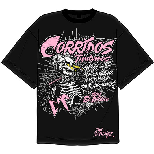 Soy el Diablo Tee "Pink"